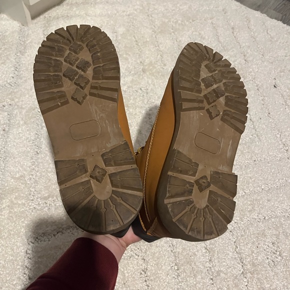 Rue21 work boot style trendy ankle boots booties size 7/8 - Picture 7 of 8